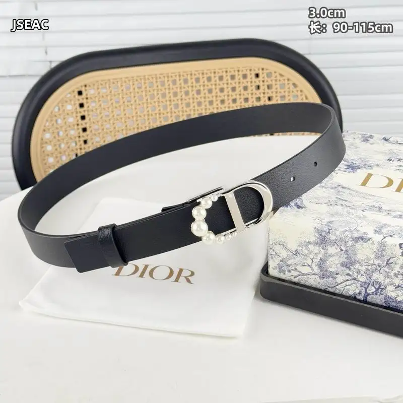Dior belt 30mmX90-115cm 8L03